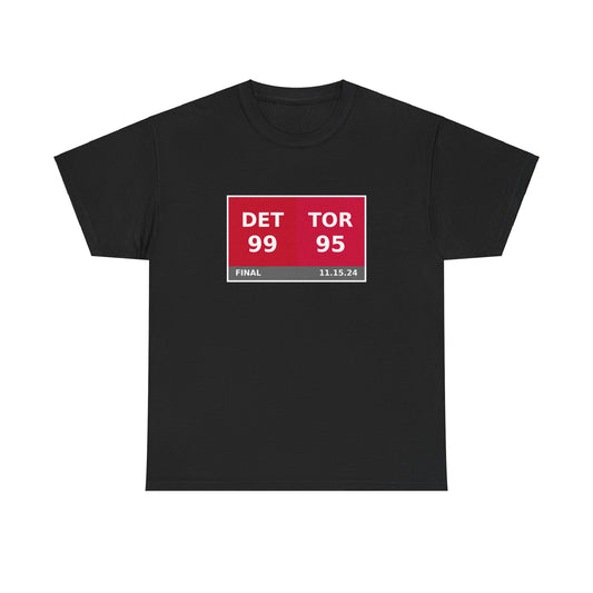 DET vs TOR Scoreboard Tee 11.15.24