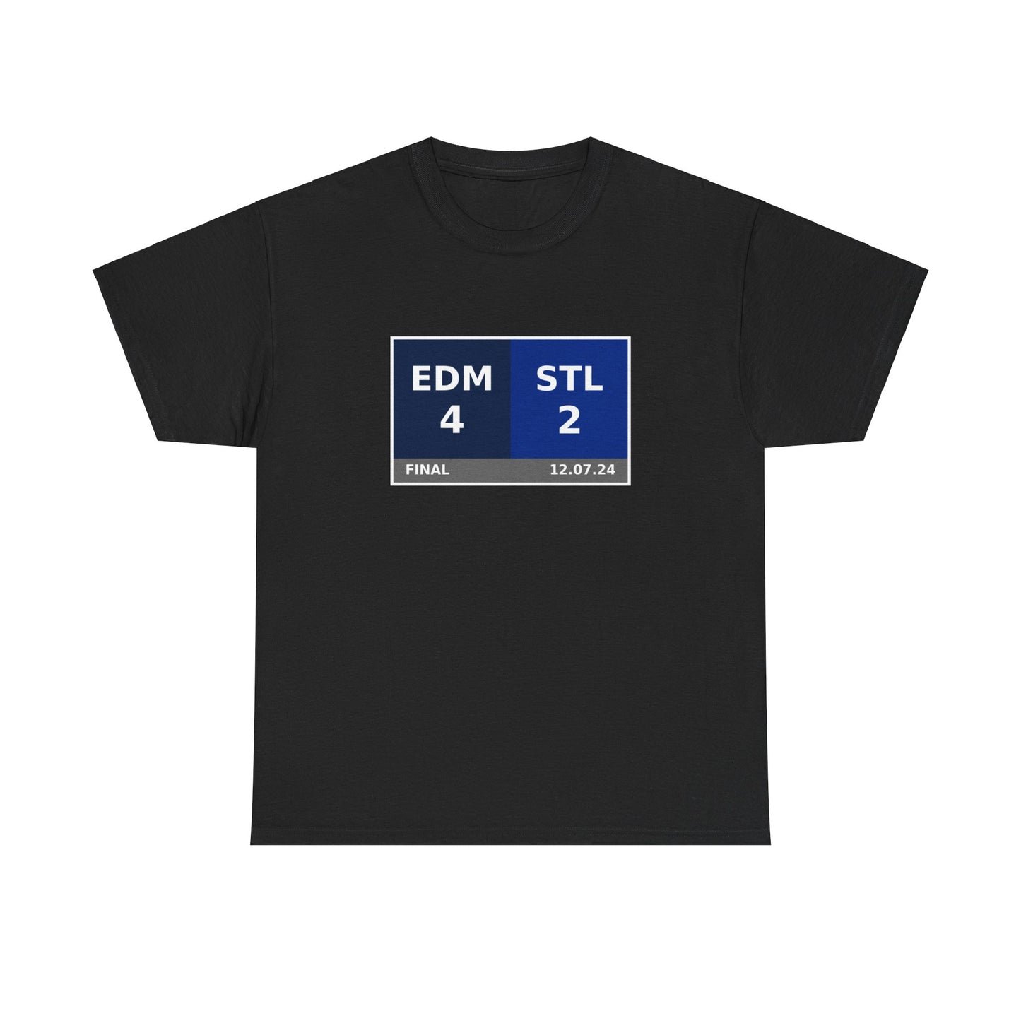 EDM vs STL Scoreboard Tee 12.07.24