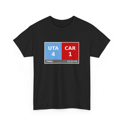 UTA vs CAR Scoreboard Tee 11.13.24