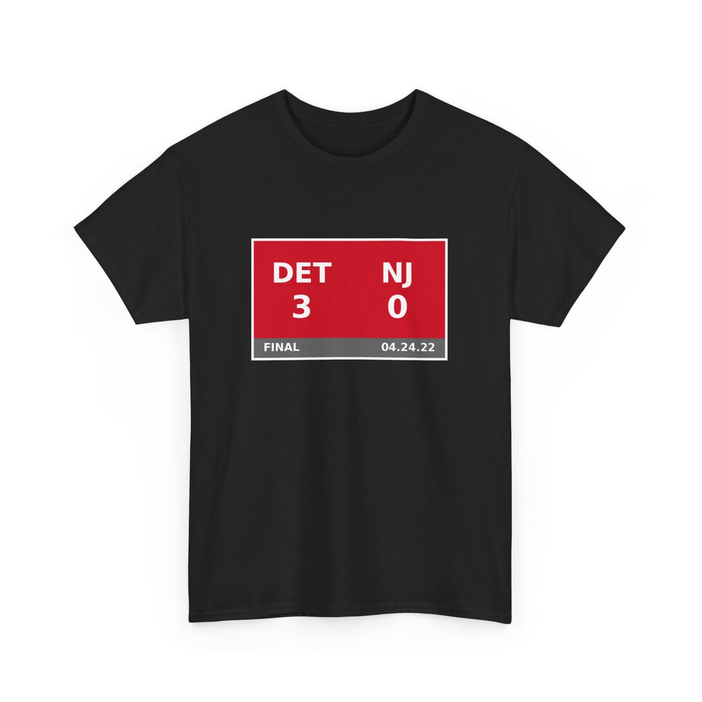 DET vs NJ Scoreboard Tee 04.24.22