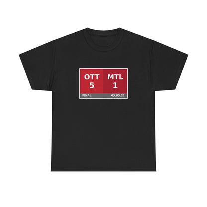 OTT vs MTL Scoreboard Tee 05.05.21