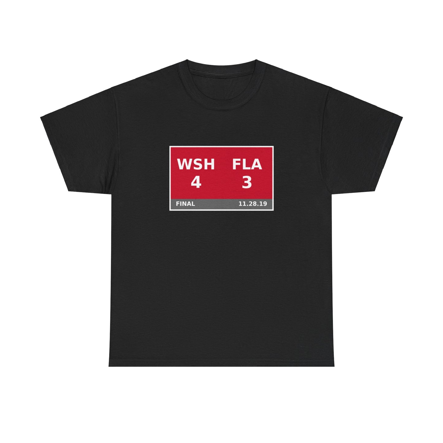 WSH vs FLA Scoreboard Tee 11.28.19