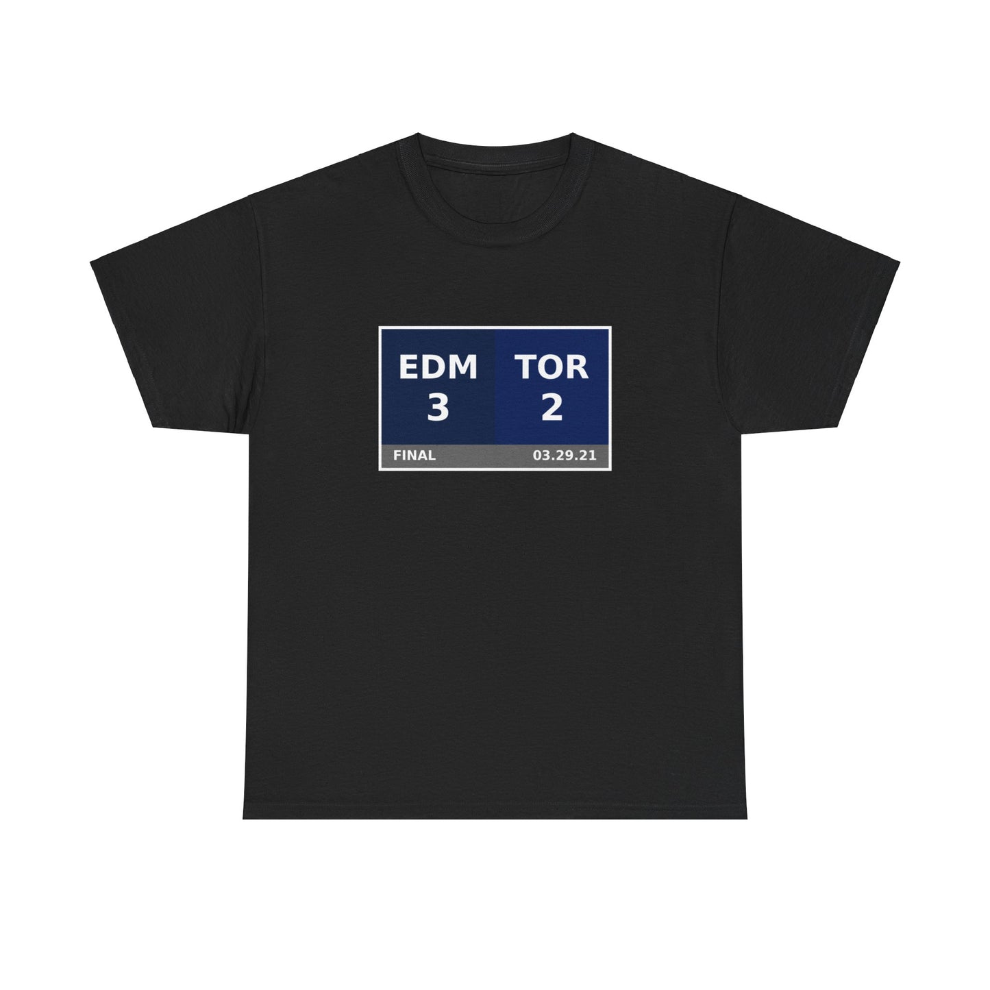 EDM vs TOR Scoreboard Tee 03.29.21