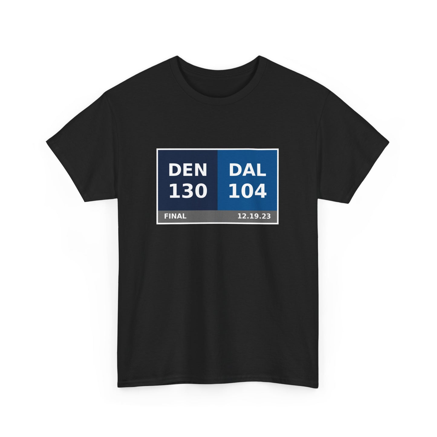 DEN vs DAL Scoreboard Tee 12.19.23