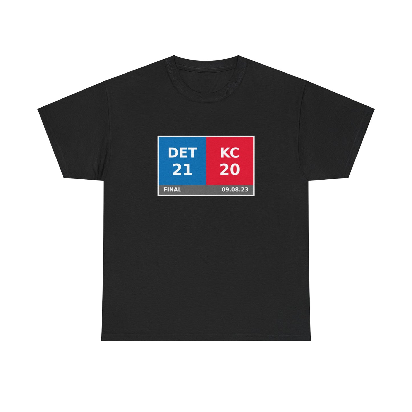 DET vs KC Scoreboard Tee 09.08.23