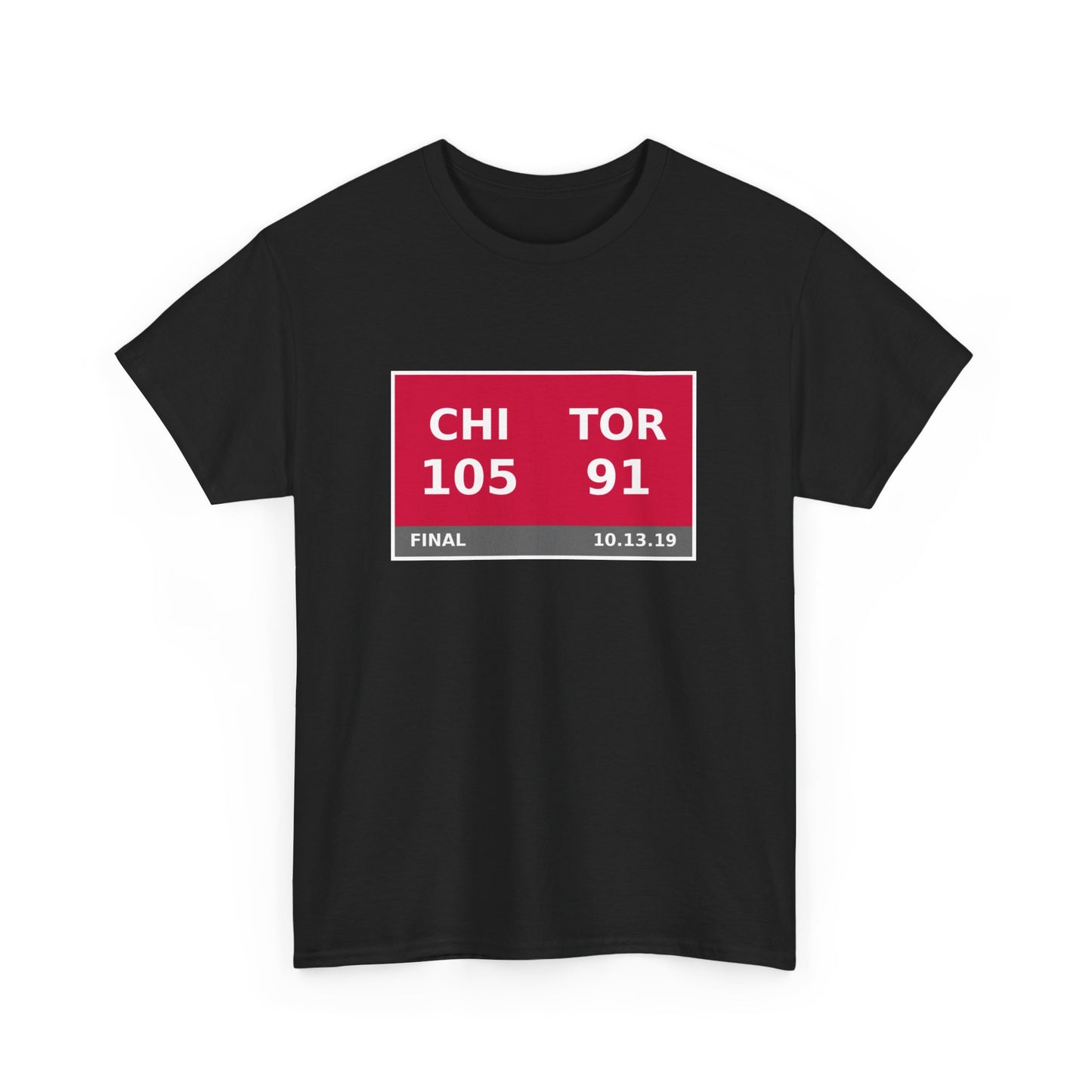 CHI vs TOR Scoreboard Tee 10.13.19