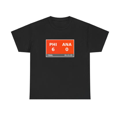 PHI vs ANA Scoreboard Tee 01.11.25