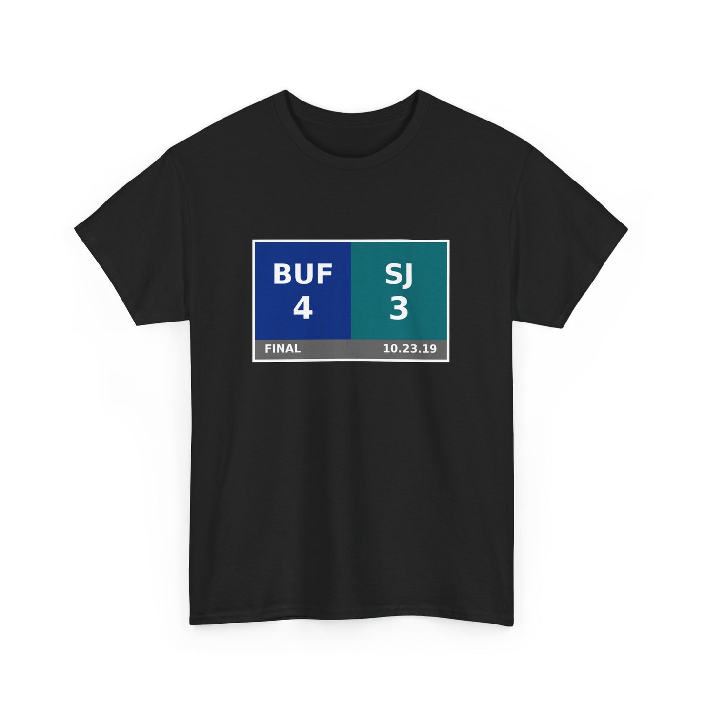 BUF vs SJ Scoreboard Tee 10.23.19