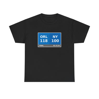 ORL vs NY Scoreboard Tee 02.15.24