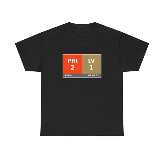 PHI vs LV Scoreboard Tee 03.09.22