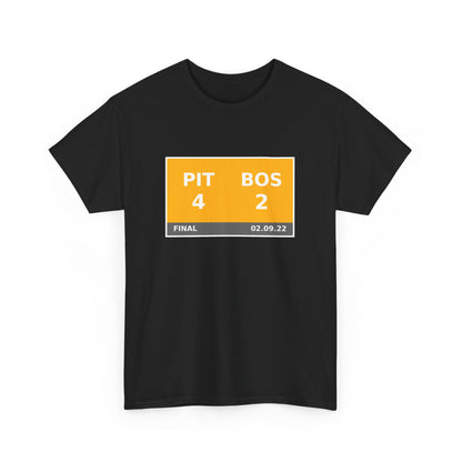 PIT vs BOS Scoreboard Tee 02.09.22