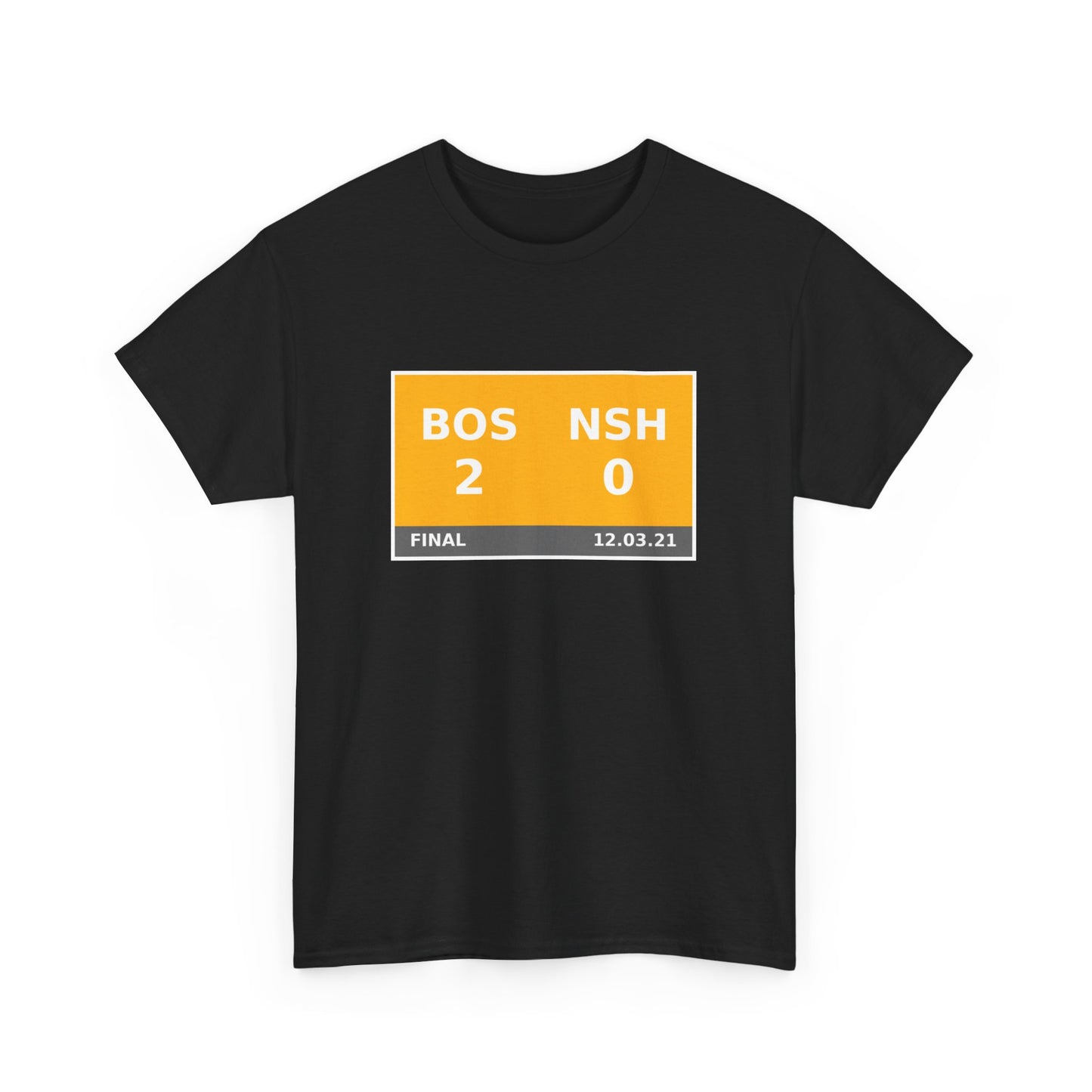 BOS vs NSH Scoreboard Tee 12.03.21