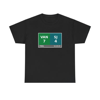 VAN vs SJ Scoreboard Tee 12.24.23