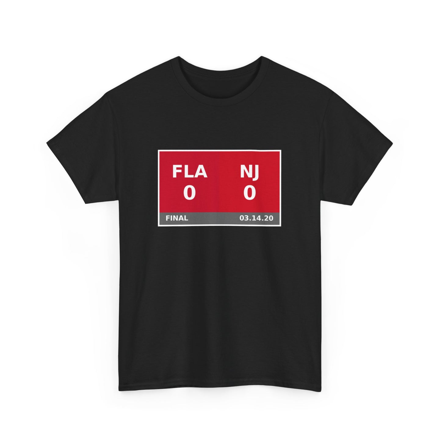 FLA vs NJ Scoreboard Tee 03.14.20