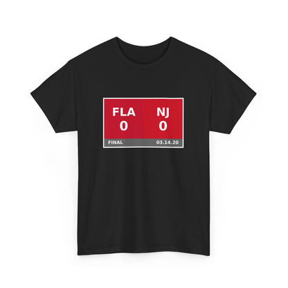 FLA vs NJ Scoreboard Tee 03.14.20