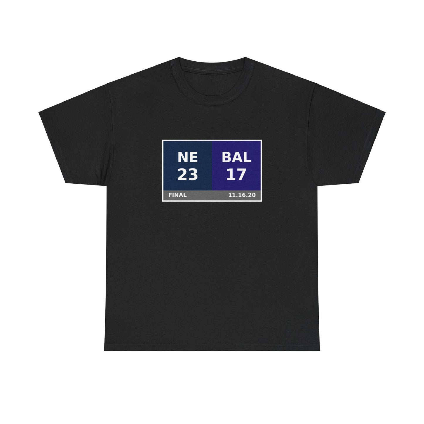 NE vs BAL Scoreboard Tee 11.16.20