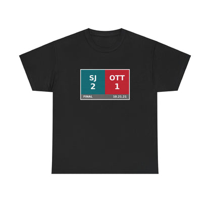 SJ vs OTT Scoreboard Tee 10.21.21