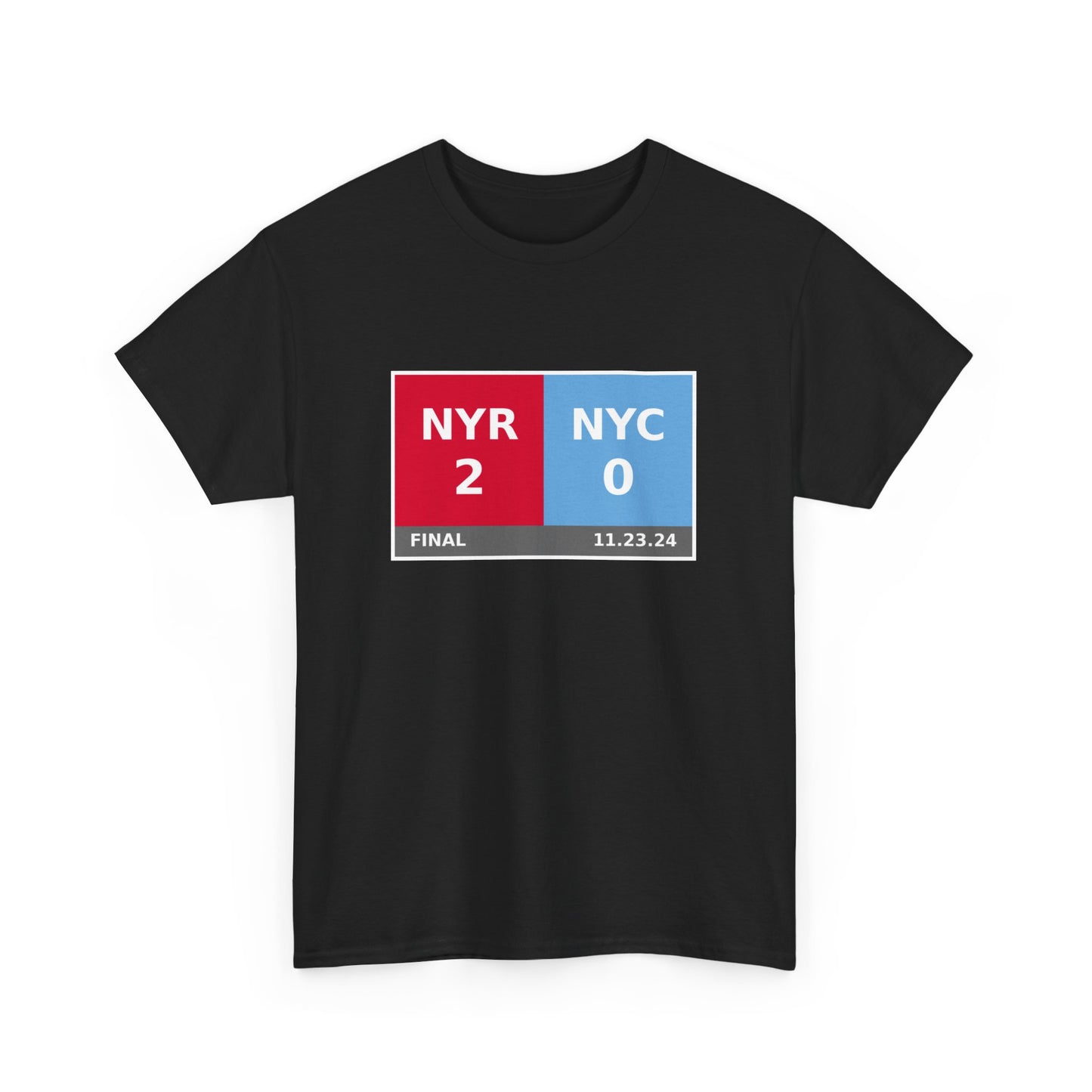 NYR vs NYC Scoreboard Tee 11.23.24