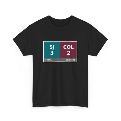 SJ vs COL Scoreboard Tee 05.06.21