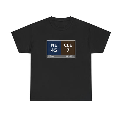 NE vs CLE Scoreboard Tee 11.14.21