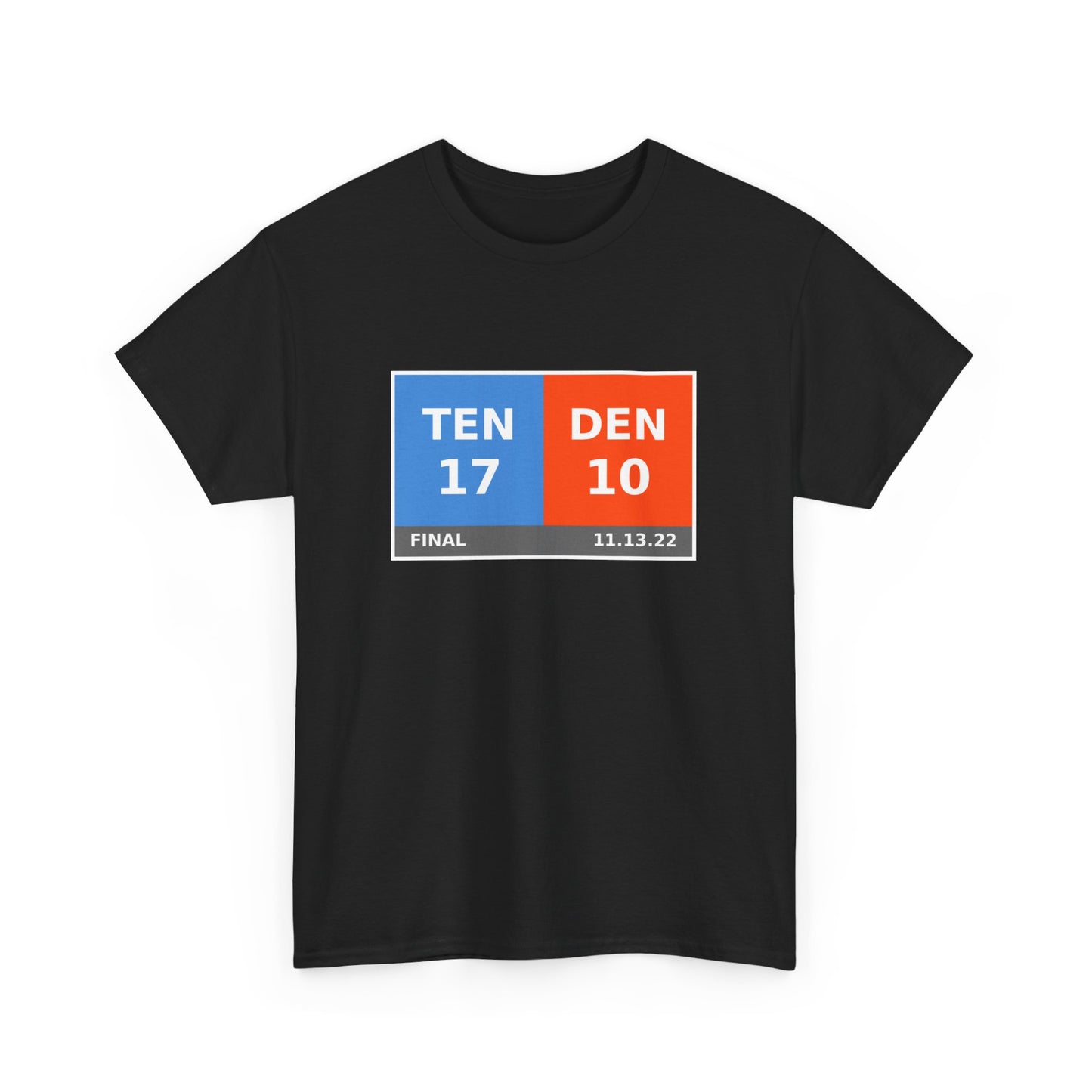 TEN vs DEN Scoreboard Tee 11.13.22