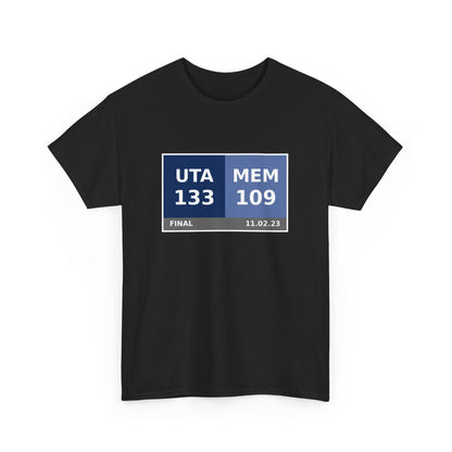 UTA vs MEM Scoreboard Tee 11.02.23