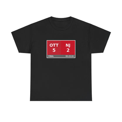 OTT vs NJ Scoreboard Tee 03.23.24