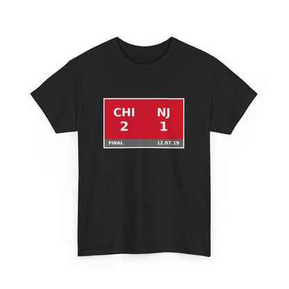 CHI vs NJ Scoreboard Tee 12.07.19