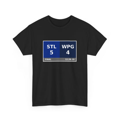 STL vs WPG Scoreboard Tee 12.28.19