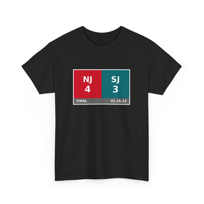 NJ vs SJ Scoreboard Tee 01.16.23