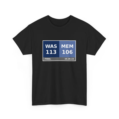 WAS vs MEM Scoreboard Tee 10.28.23