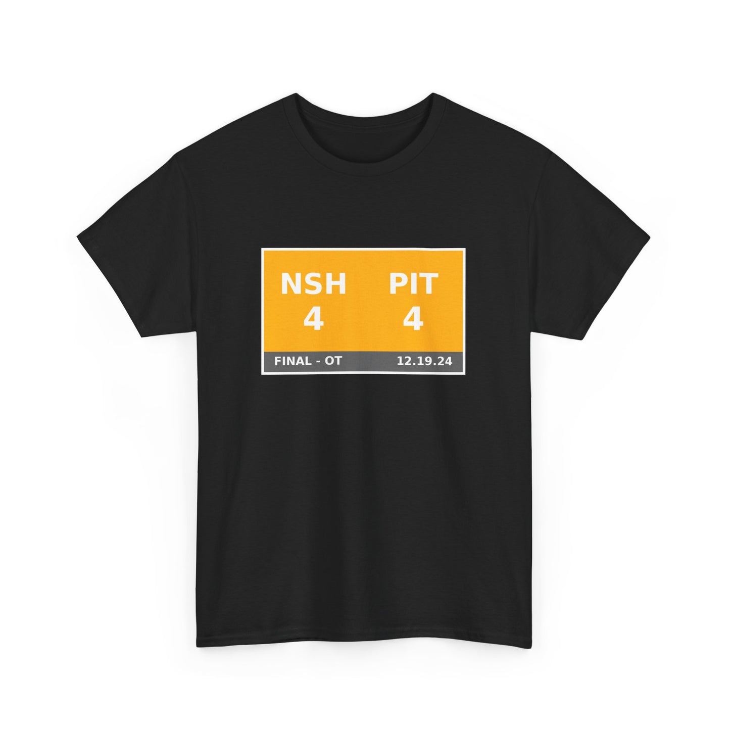 NSH vs PIT Scoreboard Tee 12.19.24