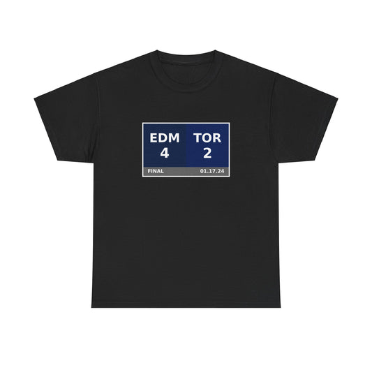 EDM vs TOR Scoreboard Tee 01.17.24