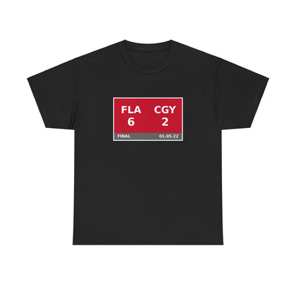 FLA vs CGY Scoreboard Tee 01.05.22