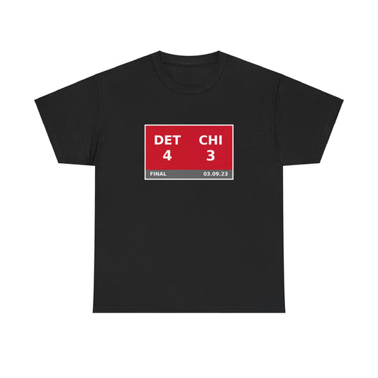 DET vs CHI Scoreboard Tee 03.09.23