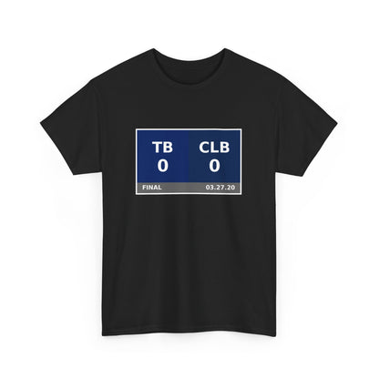 TB vs CLB Scoreboard Tee 03.27.20