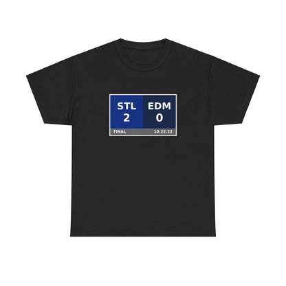 STL vs EDM Scoreboard Tee 10.22.22