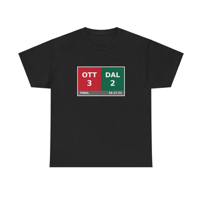 OTT vs DAL Scoreboard Tee 10.17.21