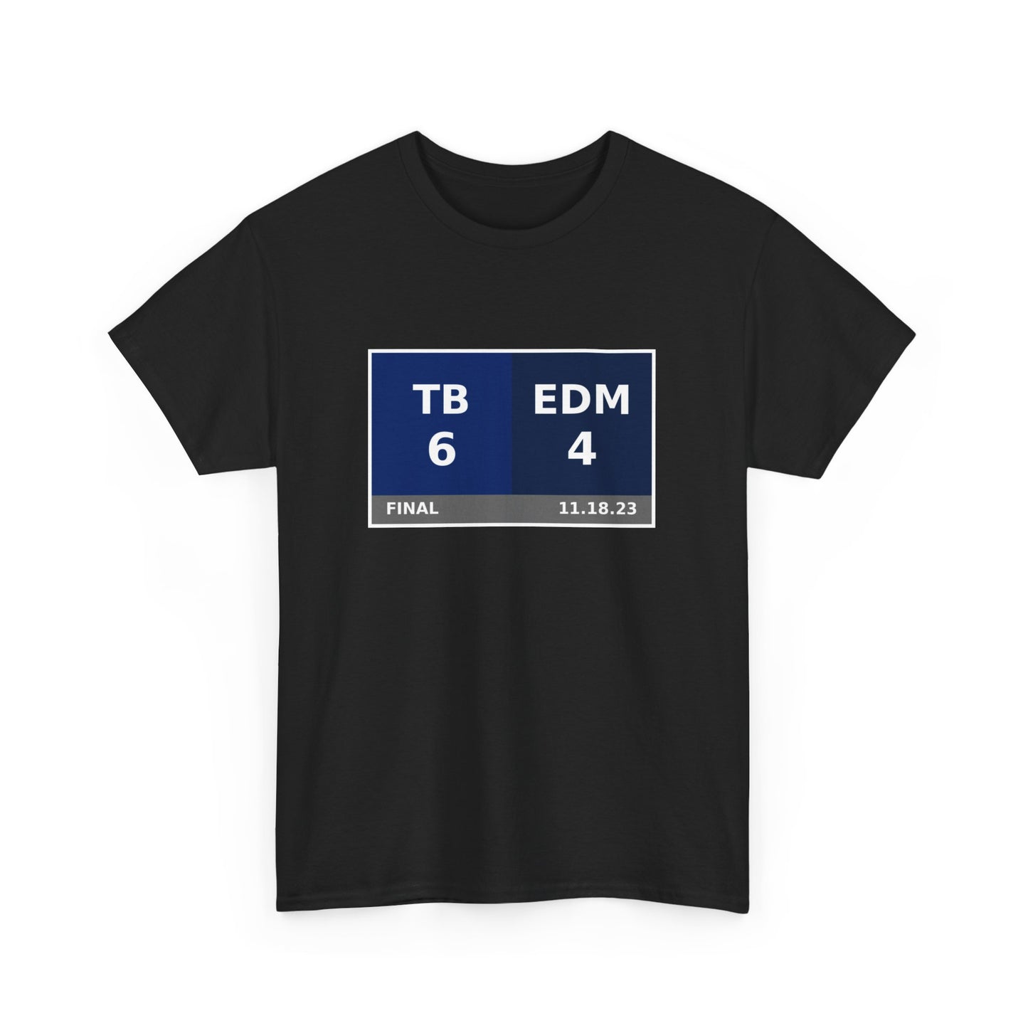 TB vs EDM Scoreboard Tee 11.18.23