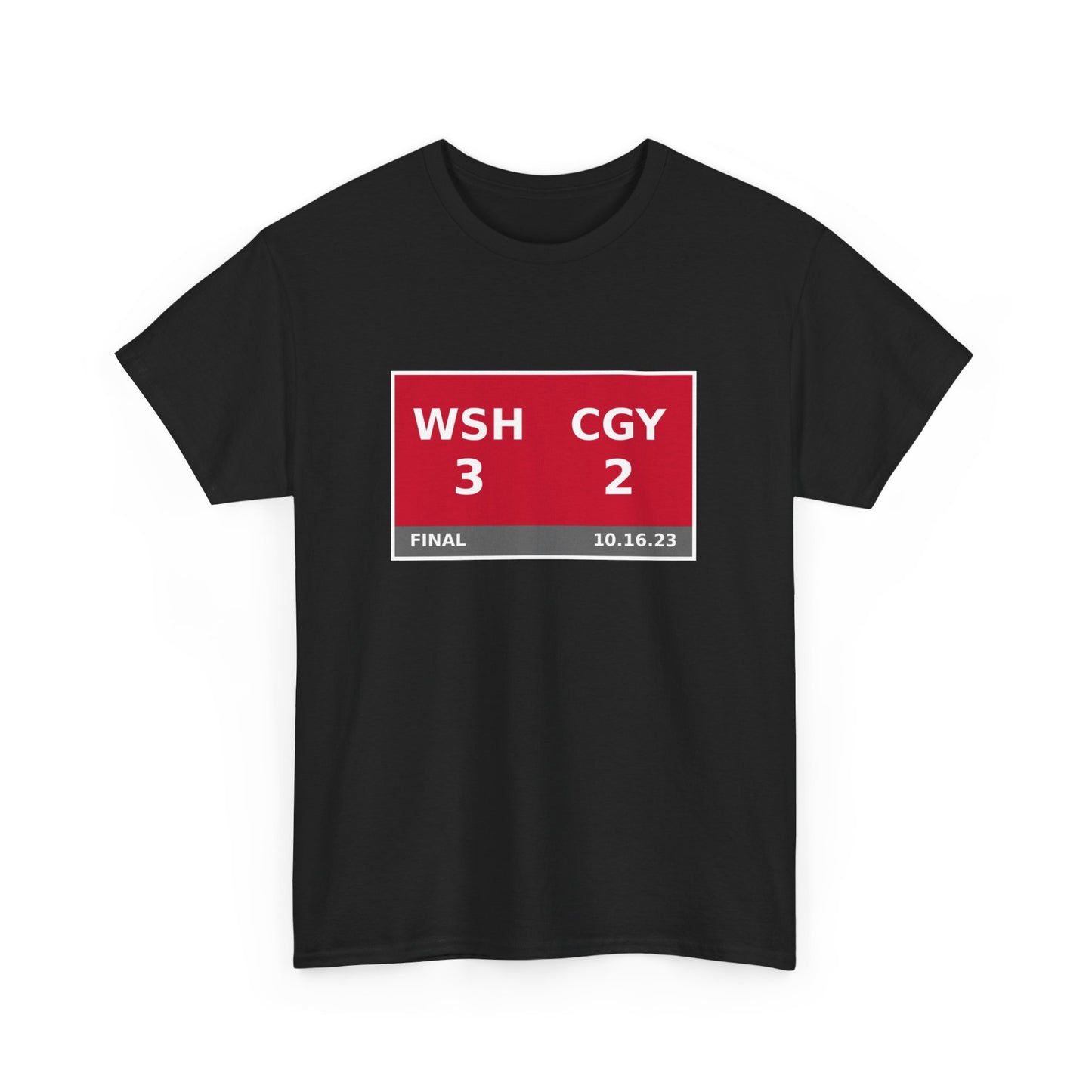 WSH vs CGY Scoreboard Tee 10.16.23