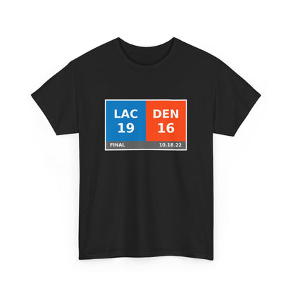 LAC vs DEN Scoreboard Tee 10.18.22