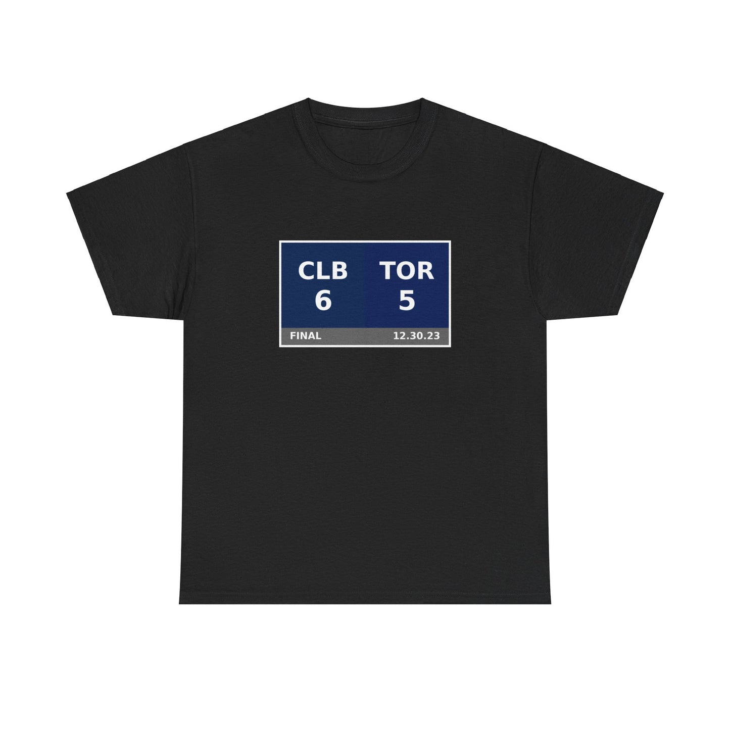 CLB vs TOR Scoreboard Tee 12.30.23