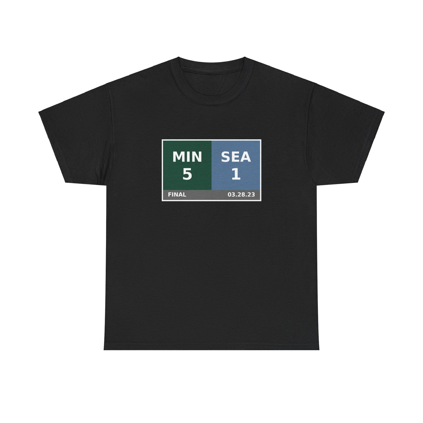 MIN vs SEA Scoreboard Tee 03.28.23