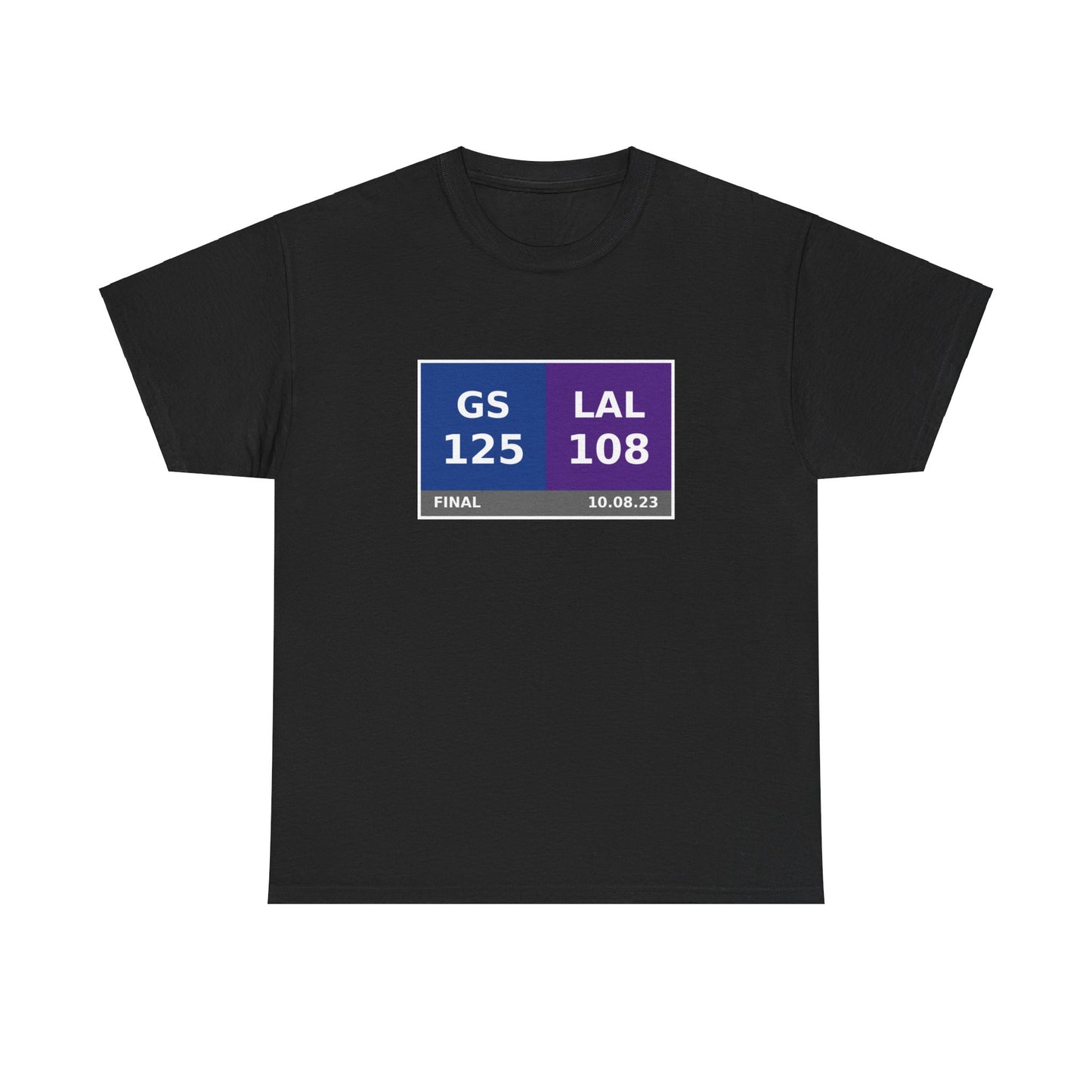 GS vs LAL Scoreboard Tee 10.08.23