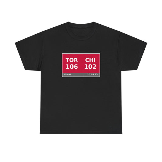 TOR vs CHI Scoreboard Tee 10.18.23