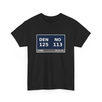 DEN vs NO Scoreboard Tee 01.13.24