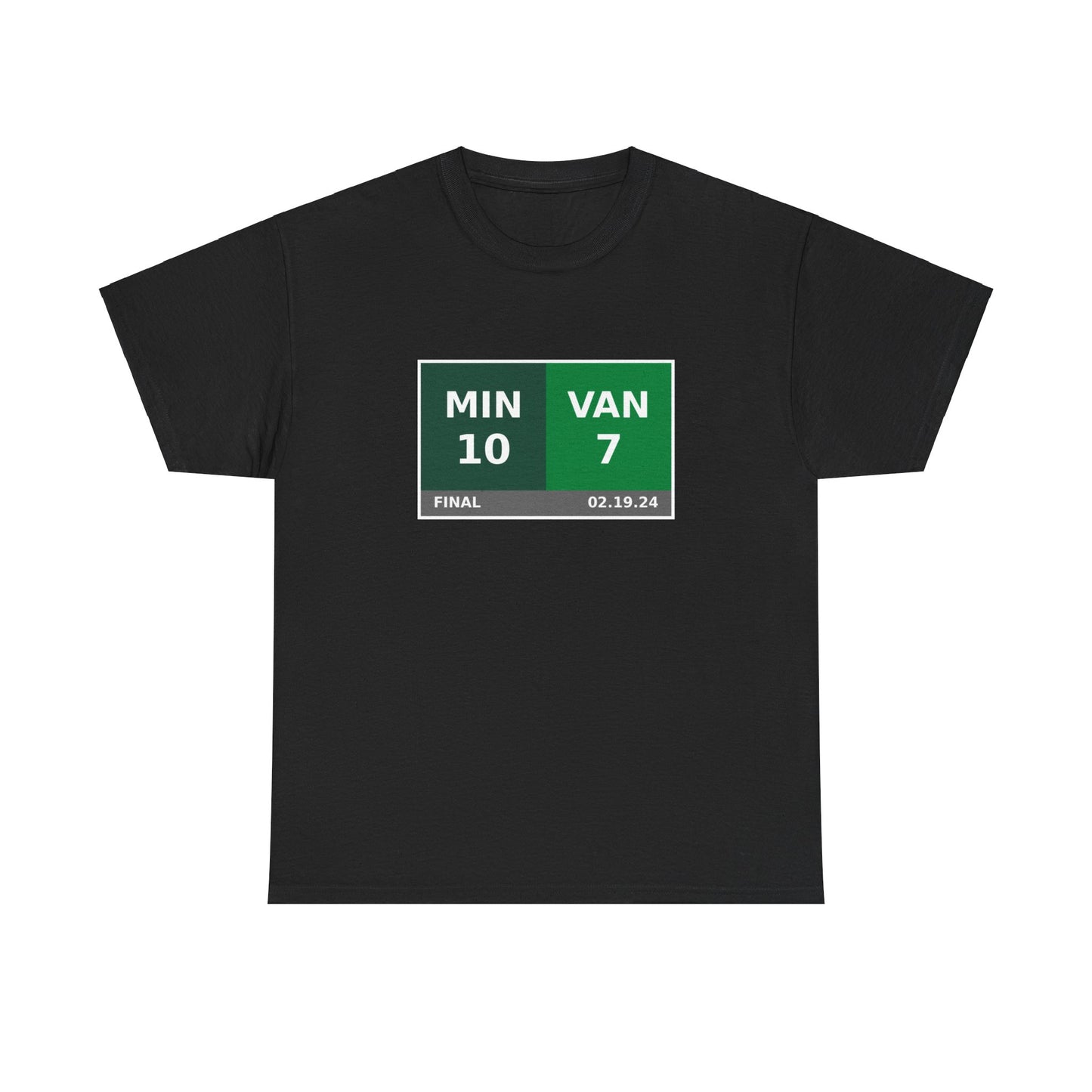 MIN vs VAN Scoreboard Tee 02.19.24