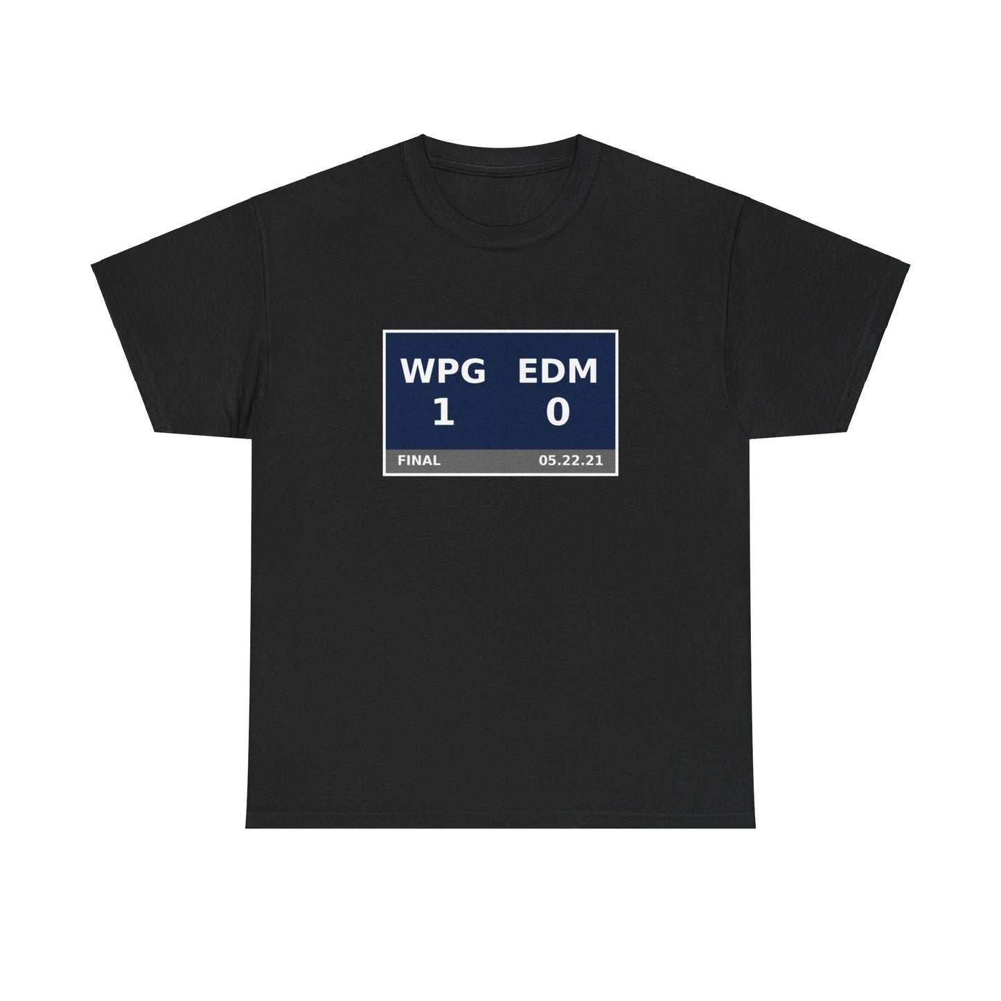 WPG vs EDM Scoreboard Tee 05.22.21