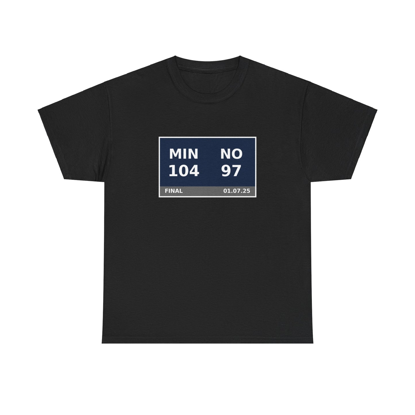 MIN vs NO Scoreboard Tee 01.07.25