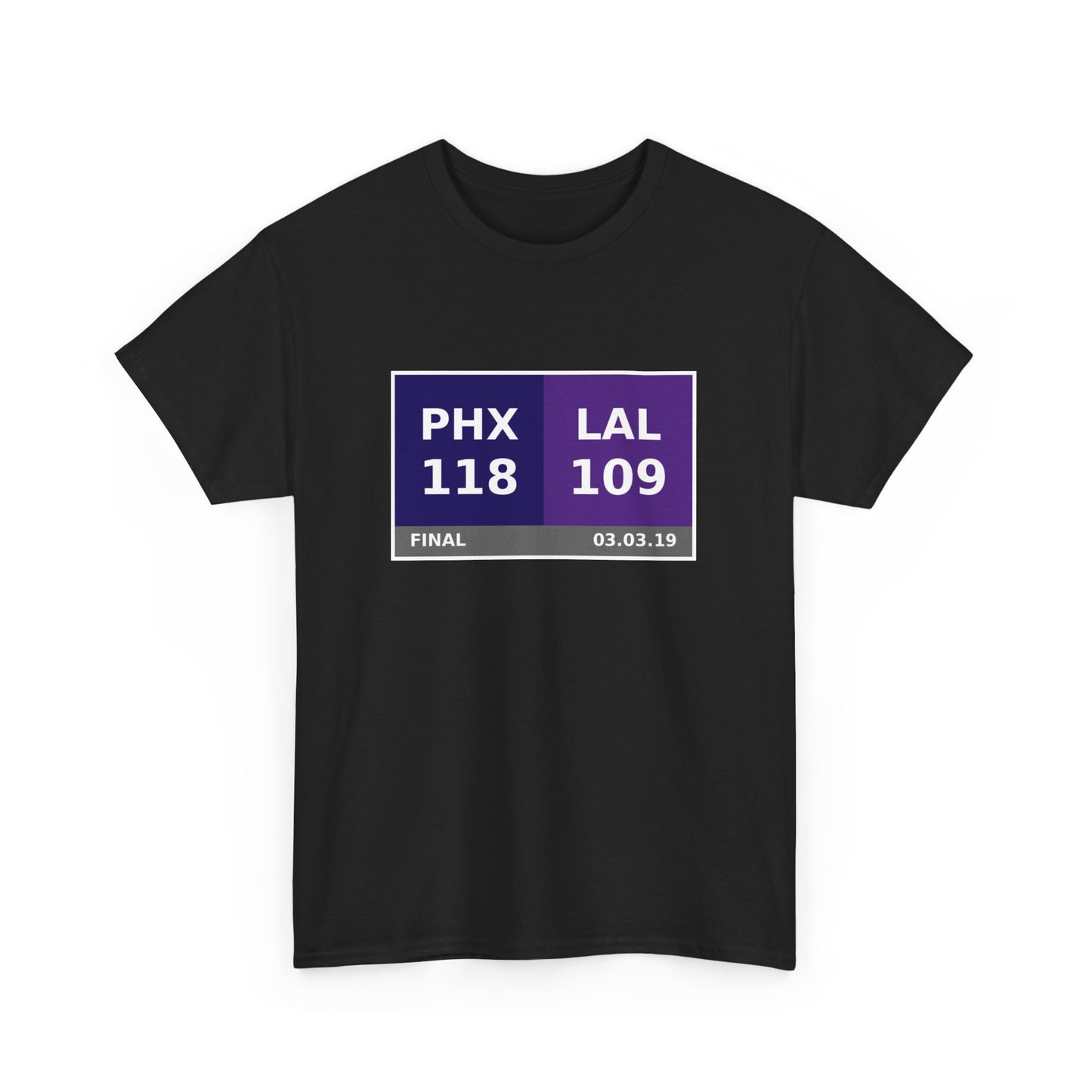 PHX vs LAL Scoreboard Tee 03.03.19